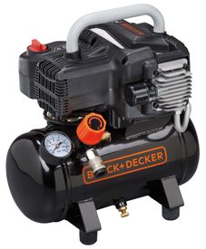 Kompresor 6l, Black & Decker BD 195/6-NK, 1,1 kW, 180l/min